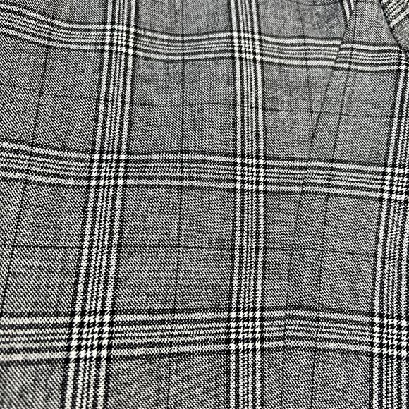 Banana Republic Women's Wool Blend Plaid Single Button Blazer Size 8 Career - Picture 9 of 12